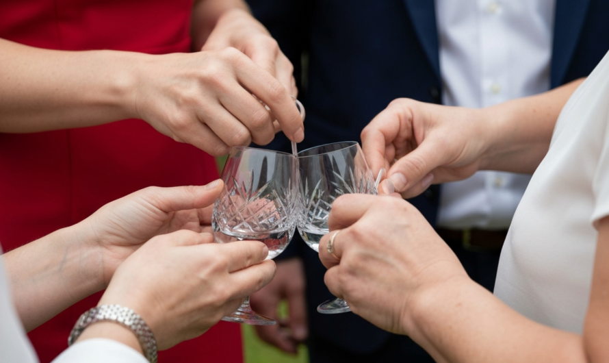 5 powodów, dla których kryształowe kieliszki to idealny prezent na rocznicę ślubu.